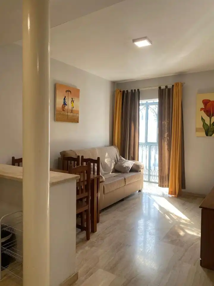 Living room of Flat for rent in Dos Hermanas  with Air Conditioner and Furnished