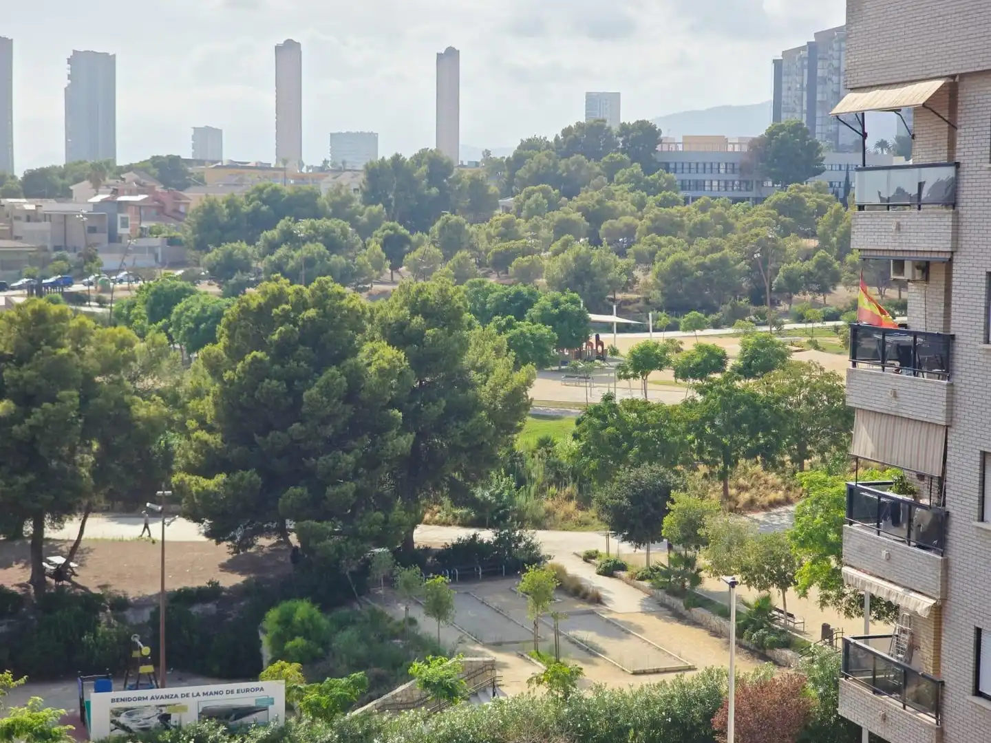 Exterior view of Apartments for sale in Benidorm  with Air Conditioner, Terrace and Furnished