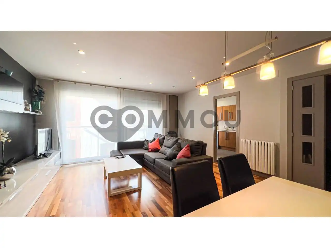 Sala de estar de Piso en venta en Vic con Aire acondicionado, Calefacción y Parquet