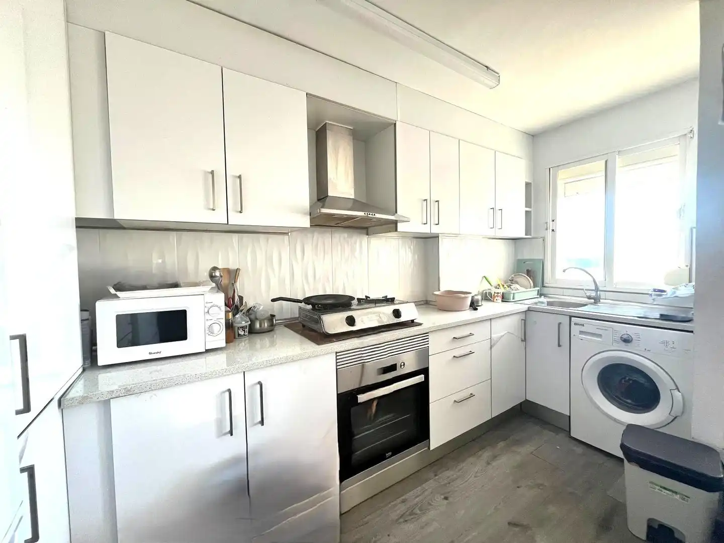Küche von Wohnung zum Verkauf in Son Servera mit Klimaanlage und Balkon