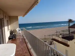 Terrasse von Wohnung zur Miete in El Vendrell mit Terrasse, Möbliert und Ofen