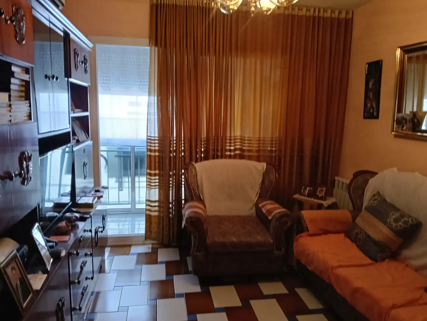 Sala d'estar de Pis en venda en Móstoles amb Aire condicionat, Calefacció i Jardí privat