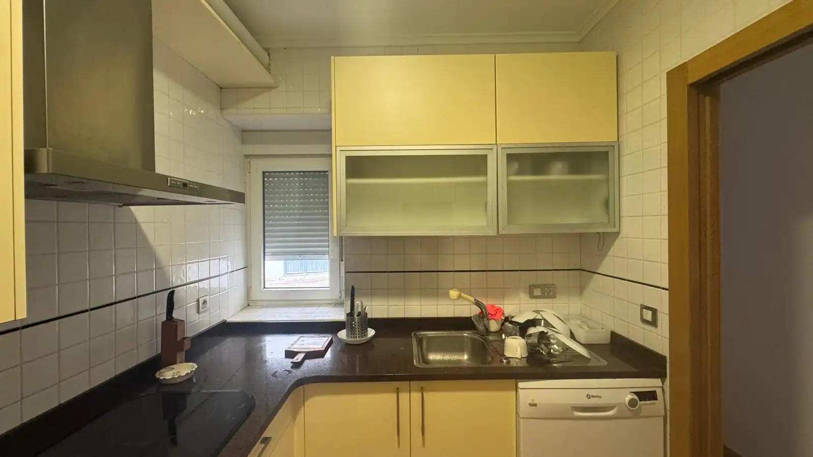 Kitchen of Flat for rent in Santander  with Heating, Parquet flooring and Furnished