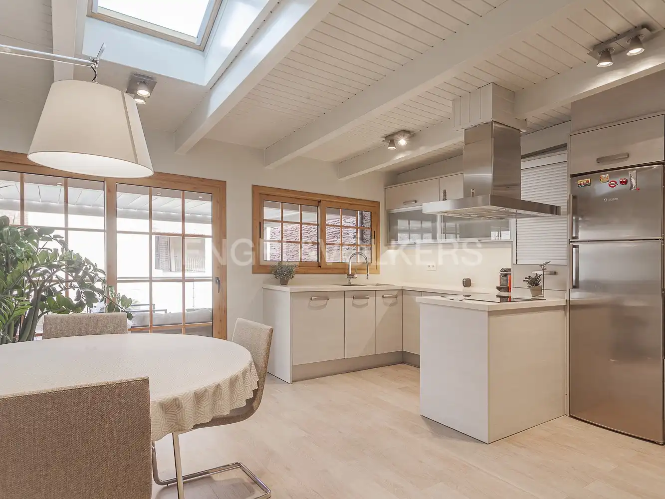 Cocina de Piso en venta en Sabadell con Aire acondicionado, Calefacción y Jardín privado