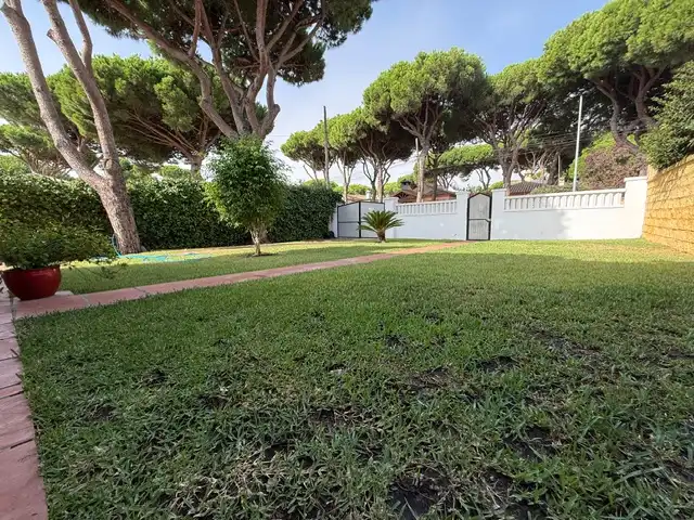 Jardí de Casa o xalet en venda en Chiclana de la Frontera amb Aire condicionat, Terrassa i Moblat