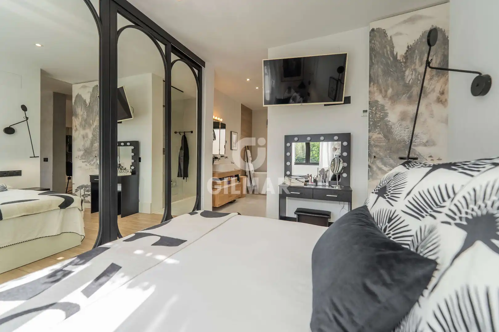 Bedroom of Flat for sale in Madrid  with Heating