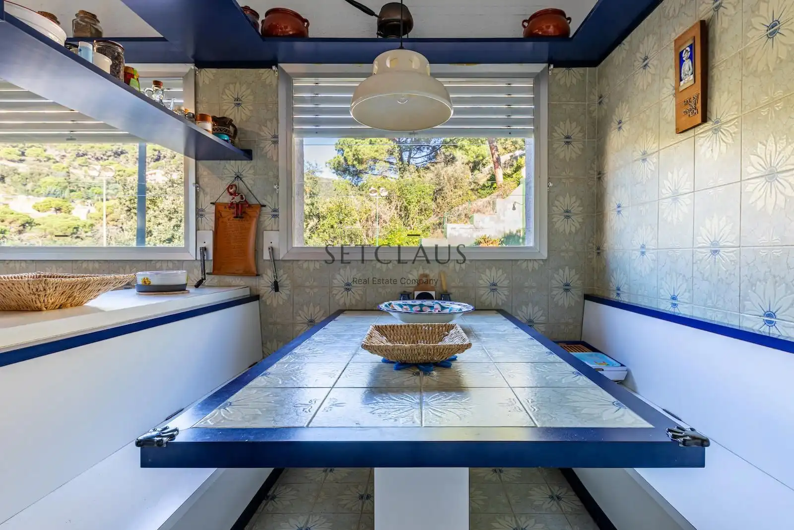 Cuina de Casa o xalet en venda en Lloret de Mar amb Calefacció, Jardí privat i Terrassa