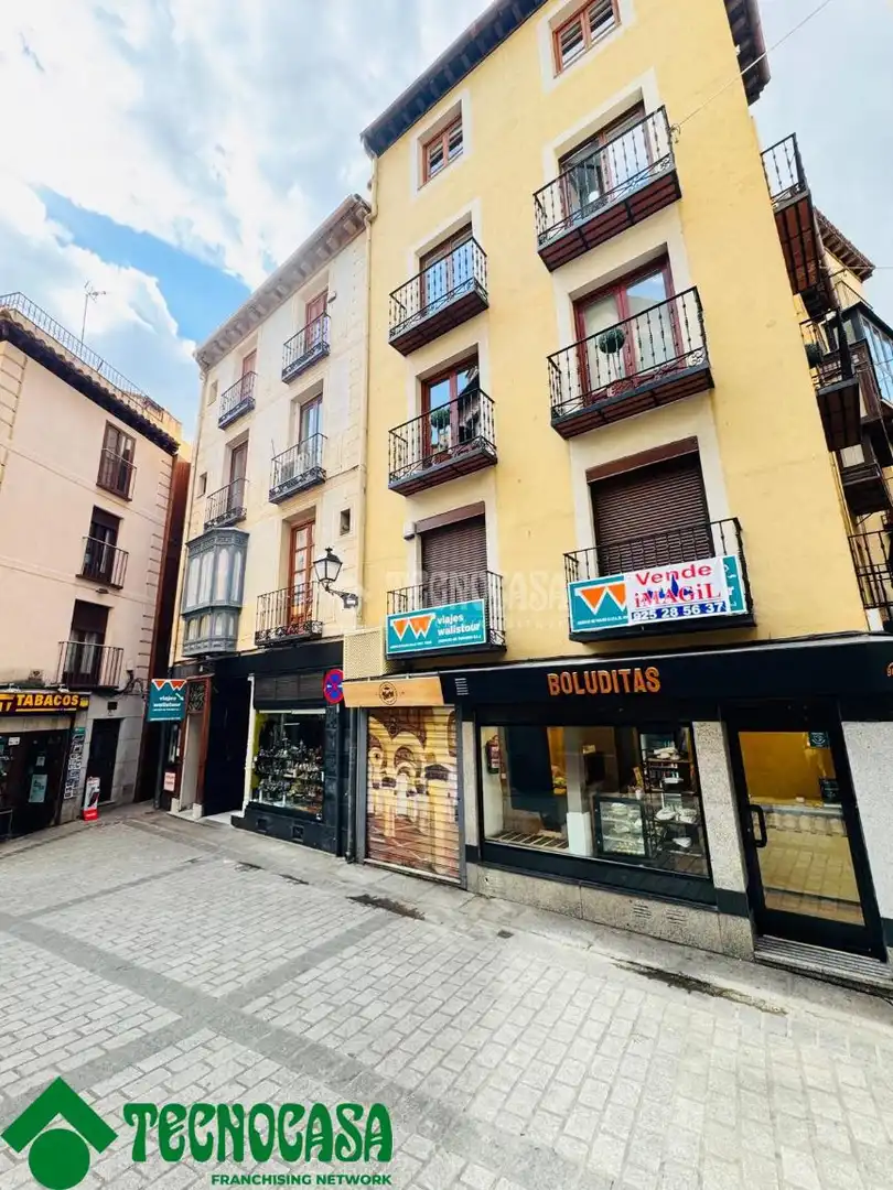 Exterior view of Flat for sale in Toledo  with Air Conditioner, Heating and Balcony