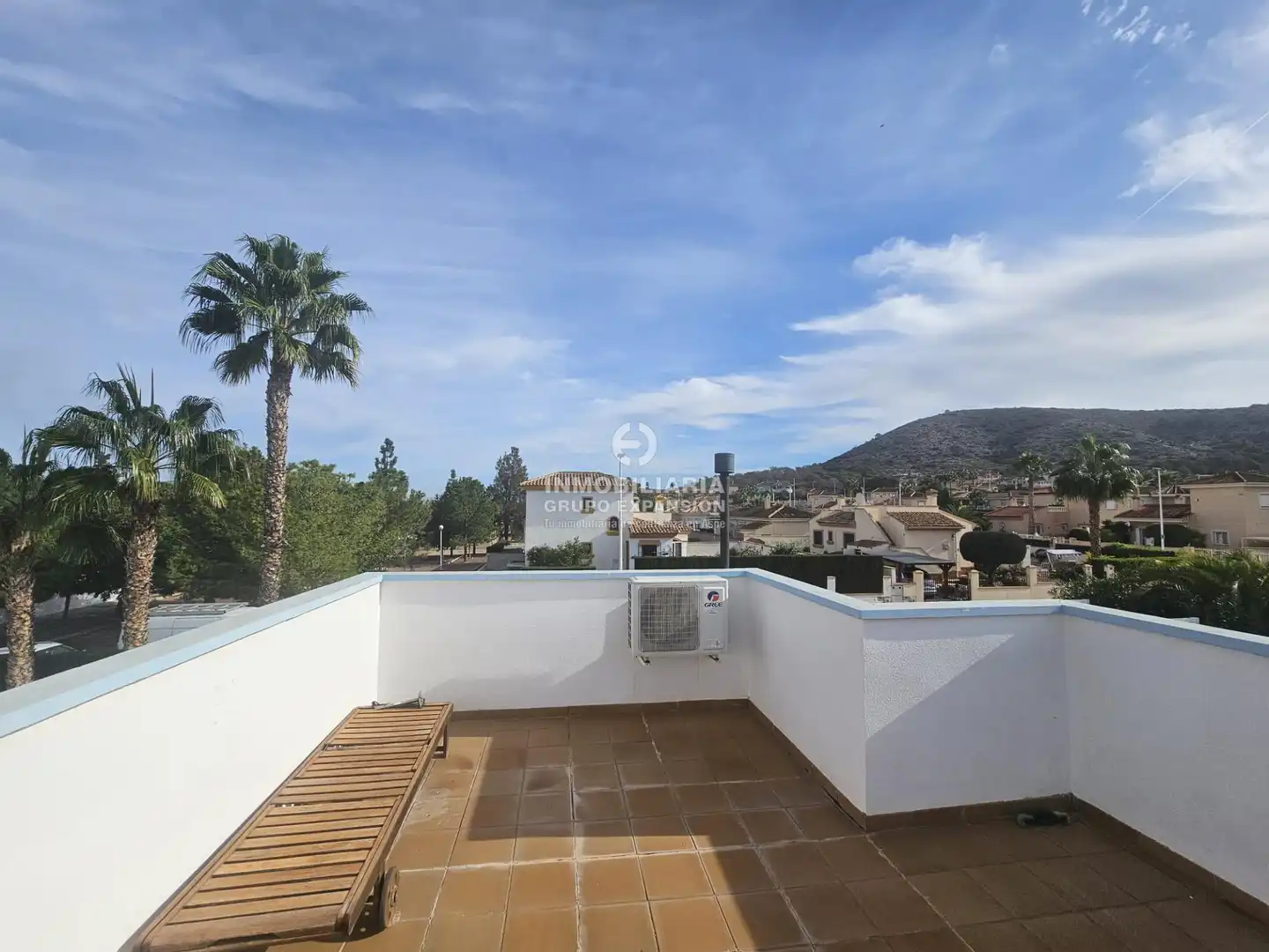 Terraza de Casa o chalet en venta en Hondón de las Nieves / El Fondó de les Neus con Aire acondicionado, Calefacción y Jardín privado