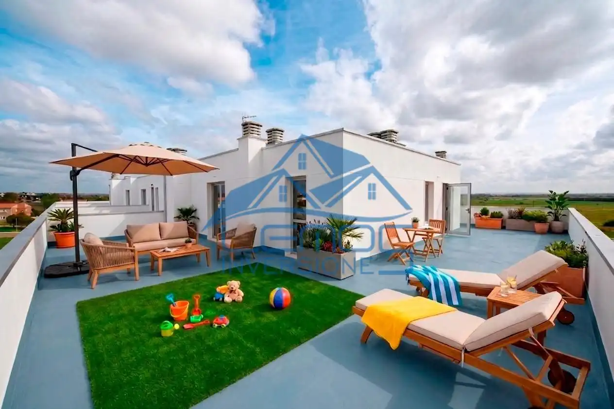 Terrasse von Wohnung zum Verkauf in Chozas de Abajo mit Terrasse