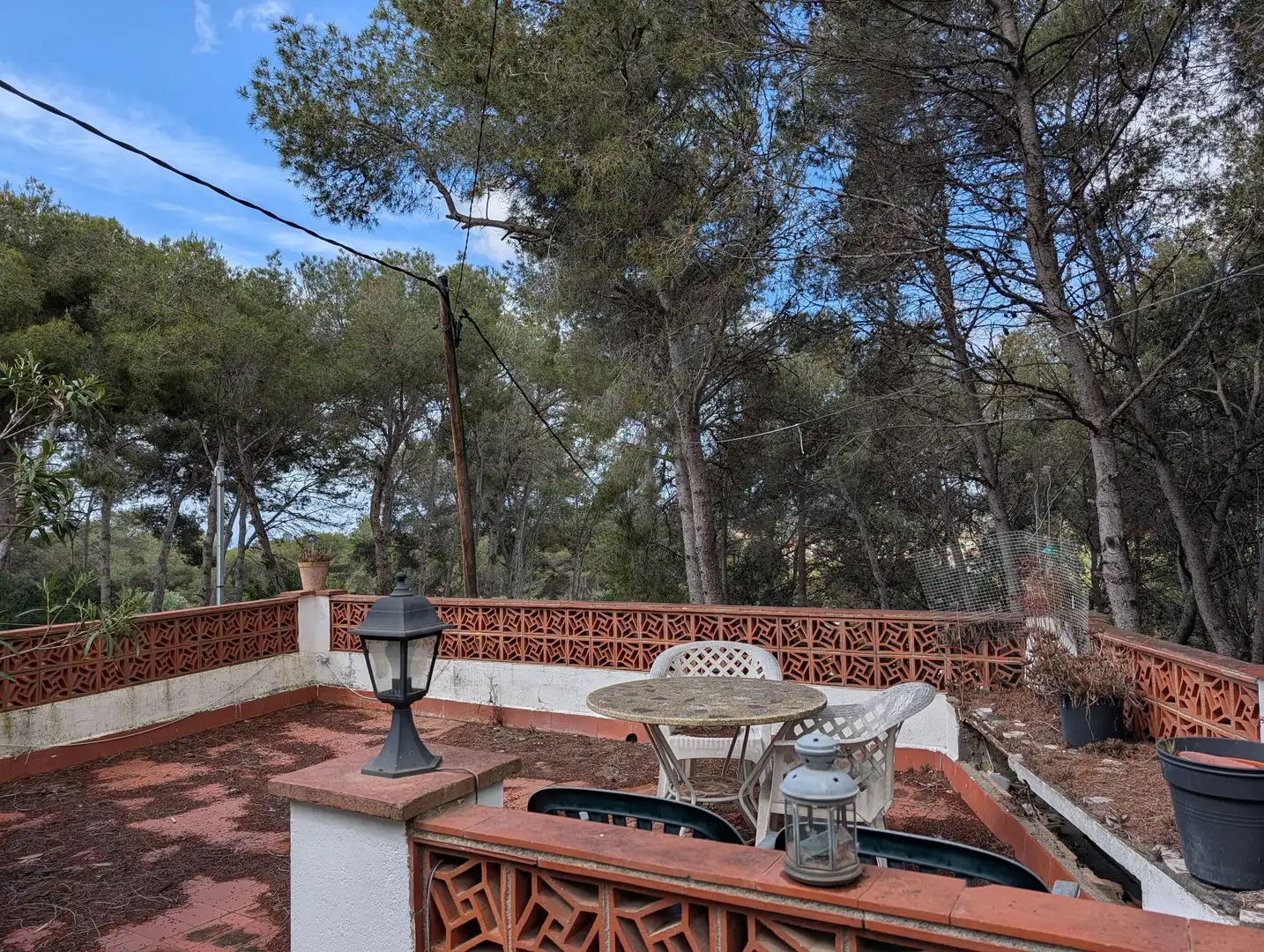 Terrace of Houses for sale in Vilanova i la Geltrú  with Heating, Terrace and Swimming Pool