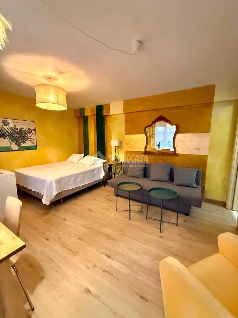 Habitación de Estudio de alquiler en Madrid con Aire acondicionado y Terraza
