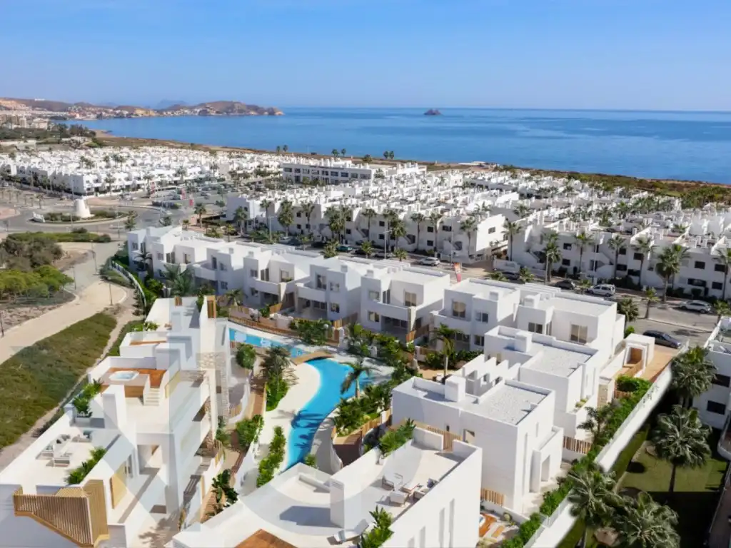 Vista exterior de Apartament en venda en Pulpí amb Aire condicionat