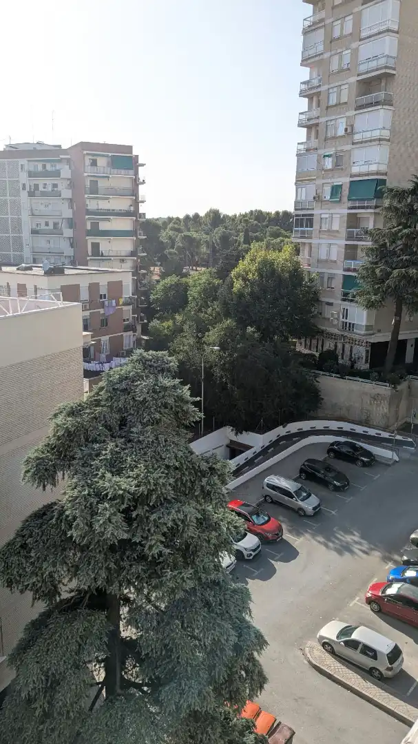 Vista exterior de Pis de lloguer en Madrid amb Aire condicionat, Calefacció i Moblat