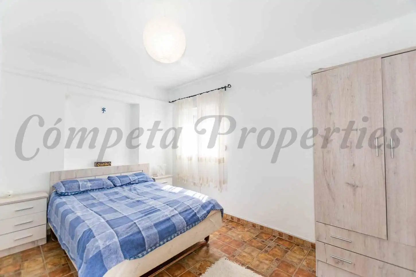Bedroom of Houses for rent in Cómpeta  with Air Conditioner, Private garden and Terrace