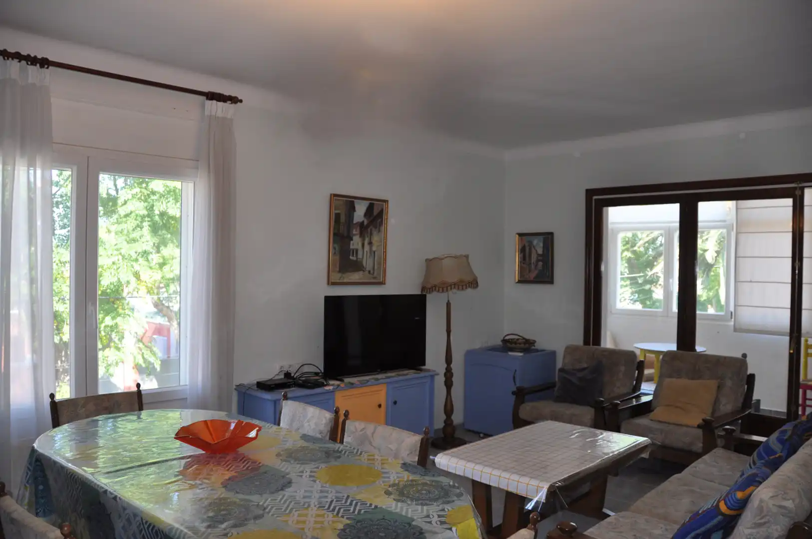 Sala de estar de Casa o chalet en venta en Empuriabrava con Aire acondicionado, Calefacción y Jardín privado
