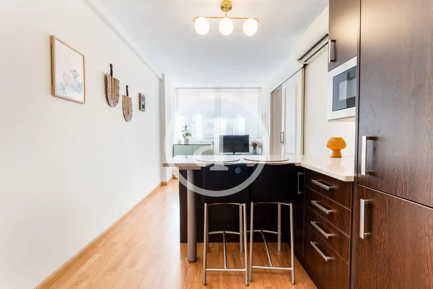 Kitchen of Flat for rent in Madrid  with Heating, Furnished and Oven