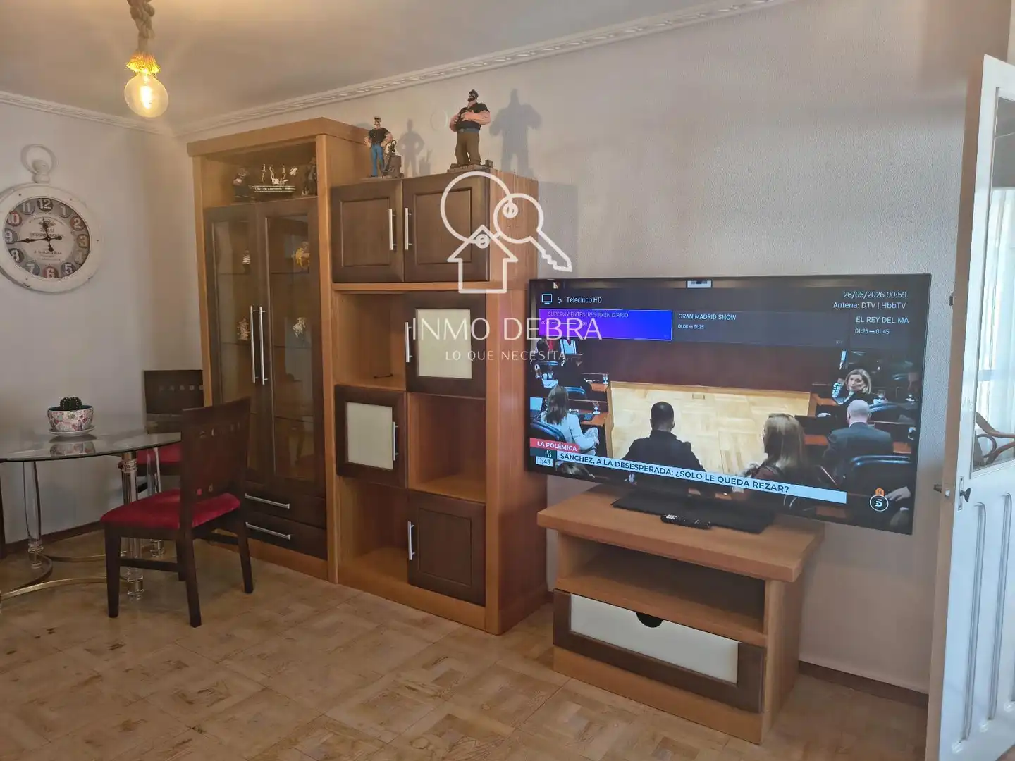 Wohnzimmer von Wohnung zum Verkauf in Cudillero mit Parkett, Terrasse und Möbliert