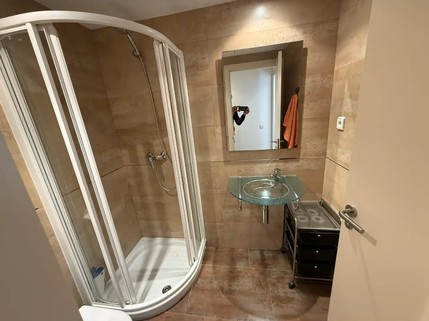 Badezimmer von Wohnungen zum Verkauf in El Vendrell mit Klimaanlage, Heizung und Terrasse