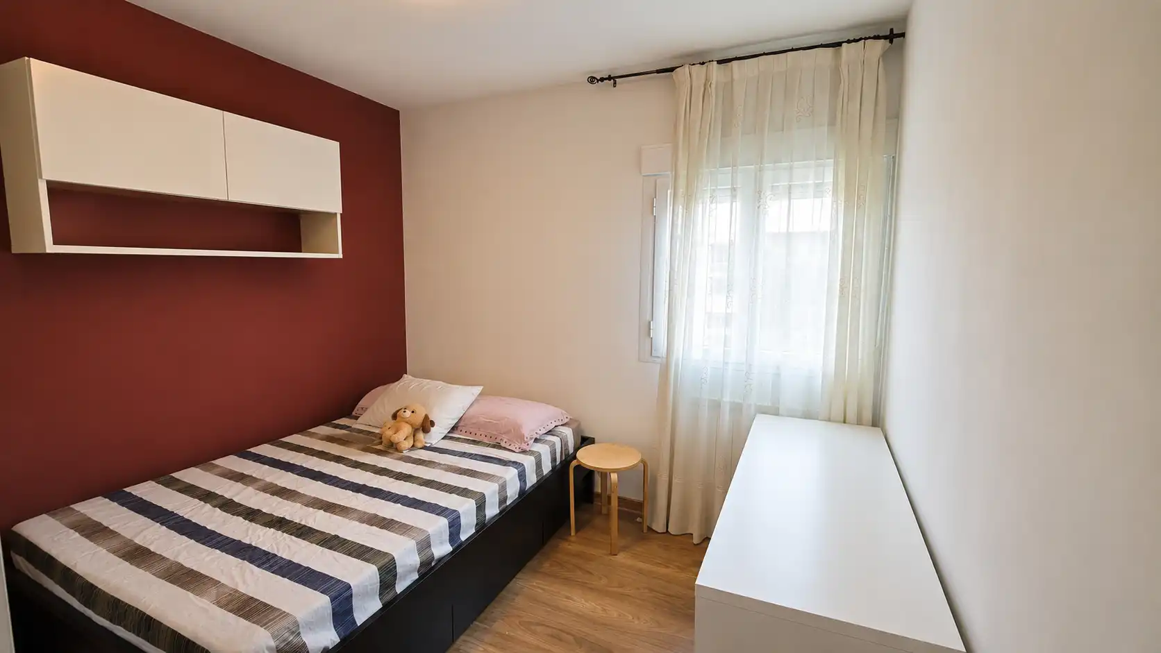 Bedroom of Flat for sale in Madrid  with Air Conditioner, Heating and Furnished