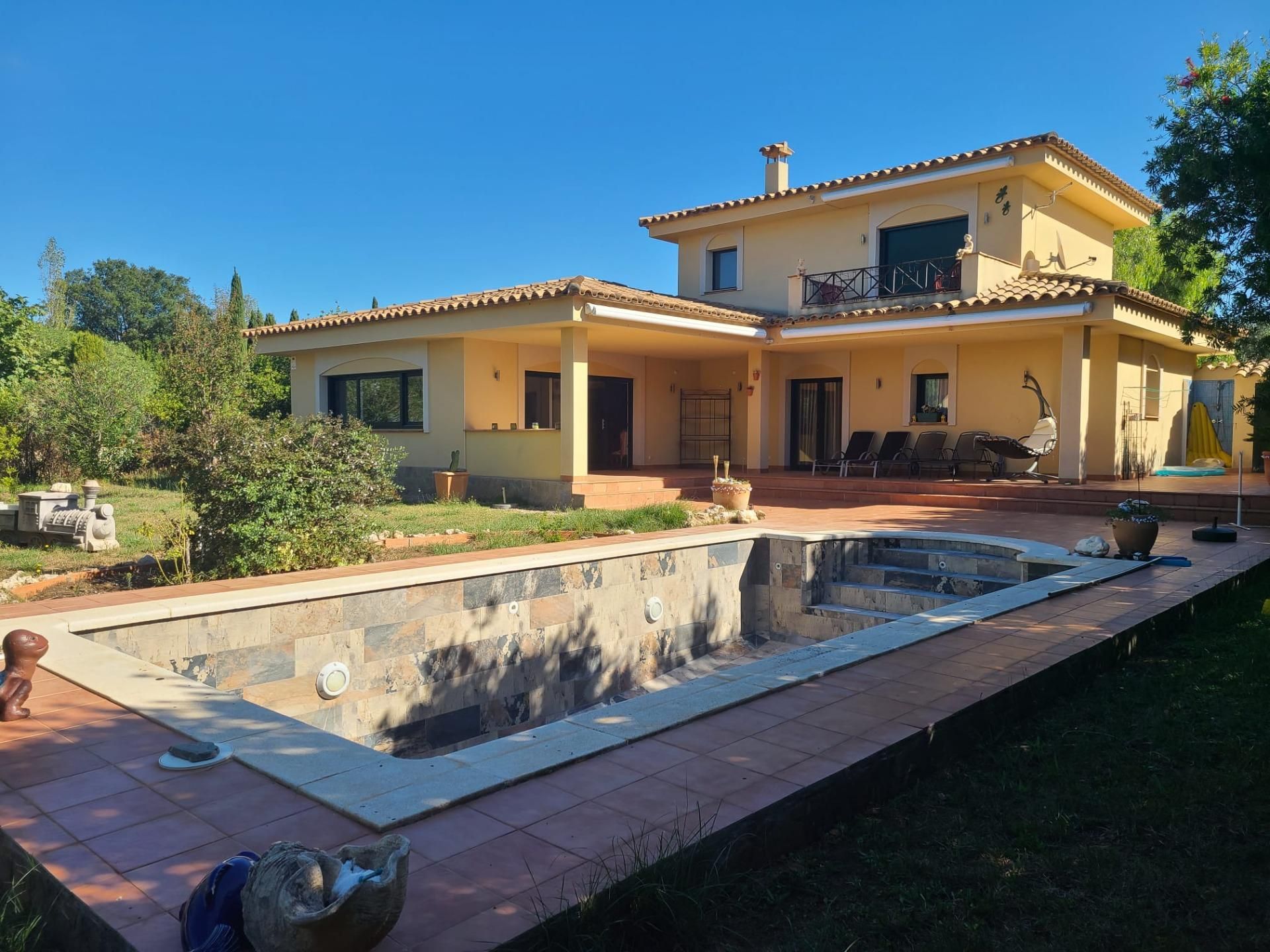 Exterior view of House or chalet for sale in Peralada  with Air Conditioner, Heating and Private garden