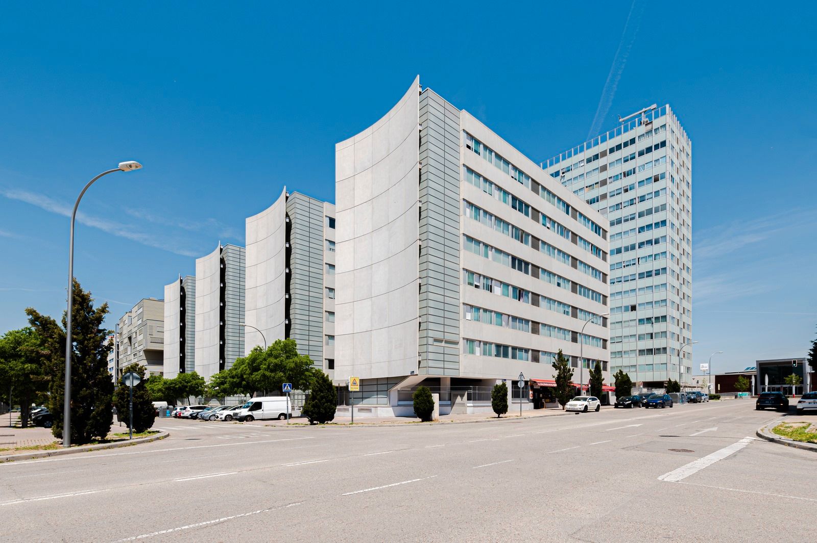 Exterior view of Garage for rent in  Madrid Capital