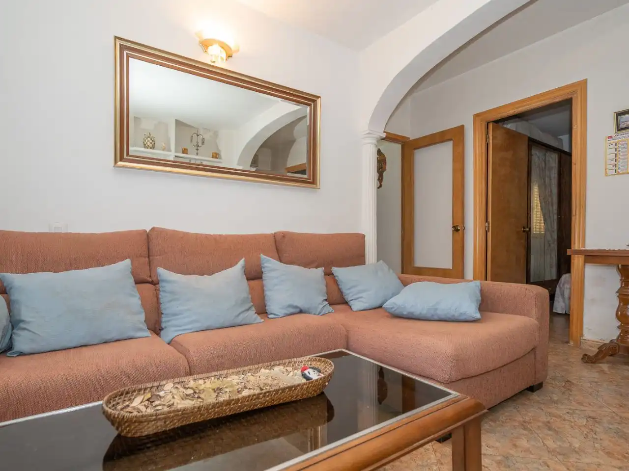 Sala d'estar de Casa o xalet en venda en Palomeque amb Piscina