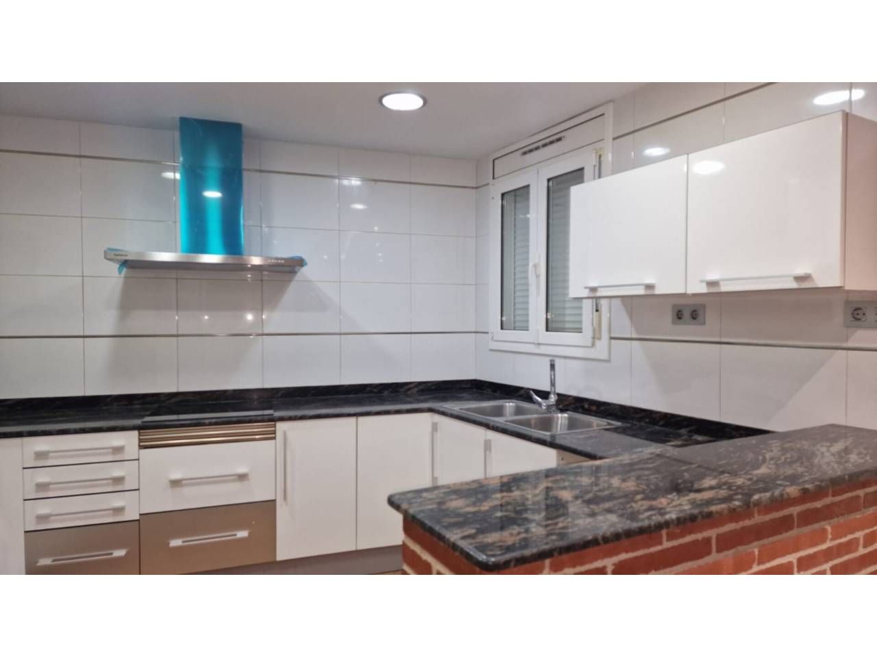 Kitchen of Duplex for sale in Sallent  with Heating and Balcony