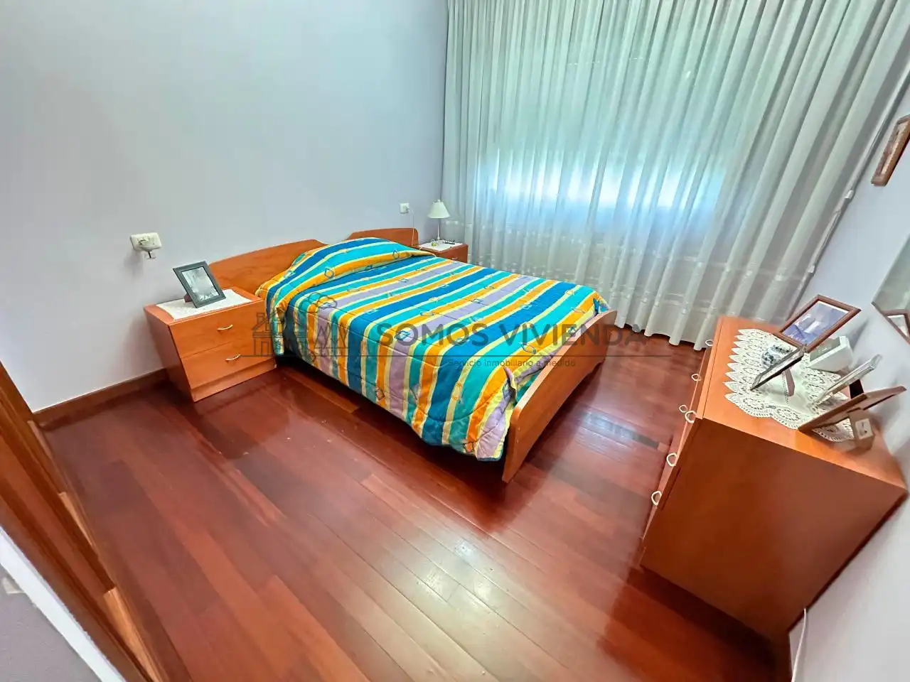 Schlafzimmer von Einfamilien-Reihenhaus zum Verkauf in Barbadás mit Heizung, Privatgarten und Terrasse