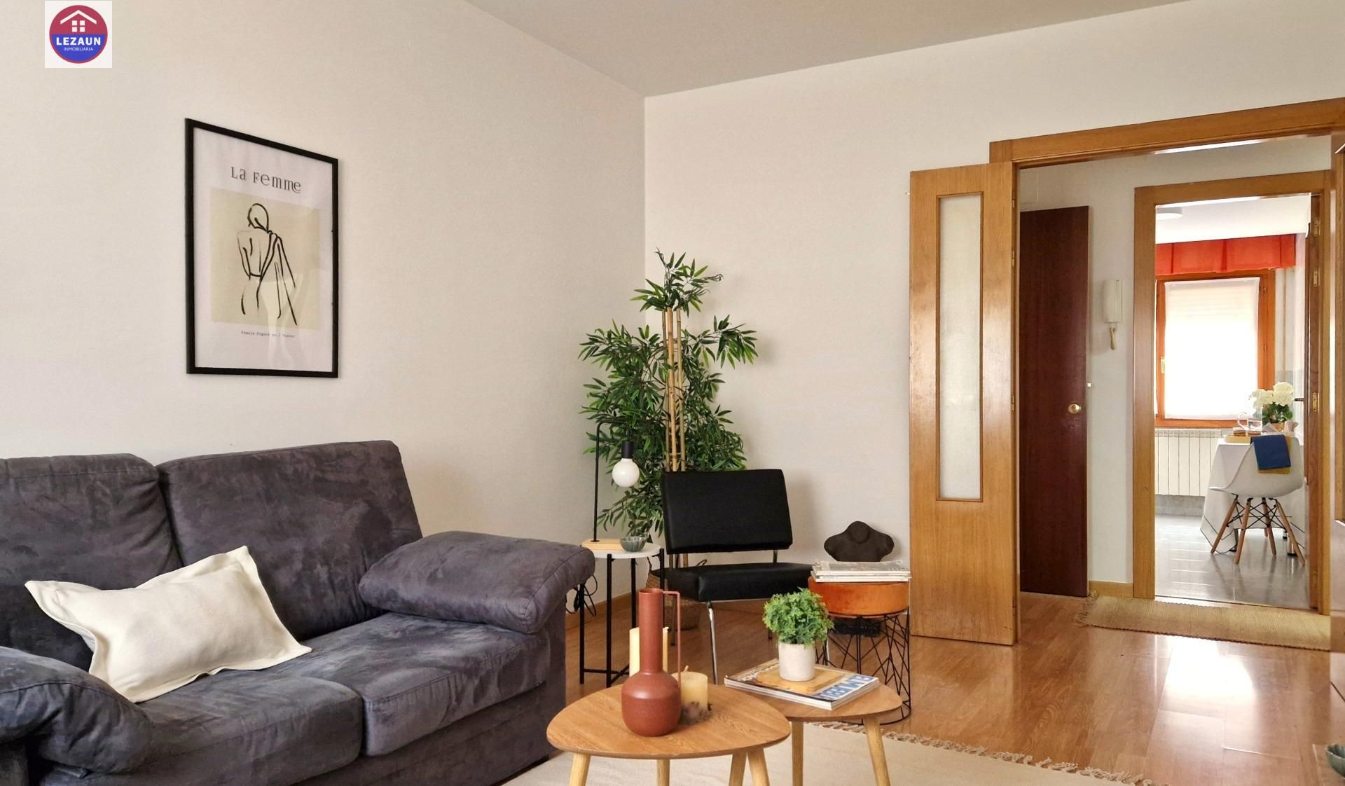 Sala d'estar de Apartament en venda en Peralta / Azkoien amb Calefacció i Traster
