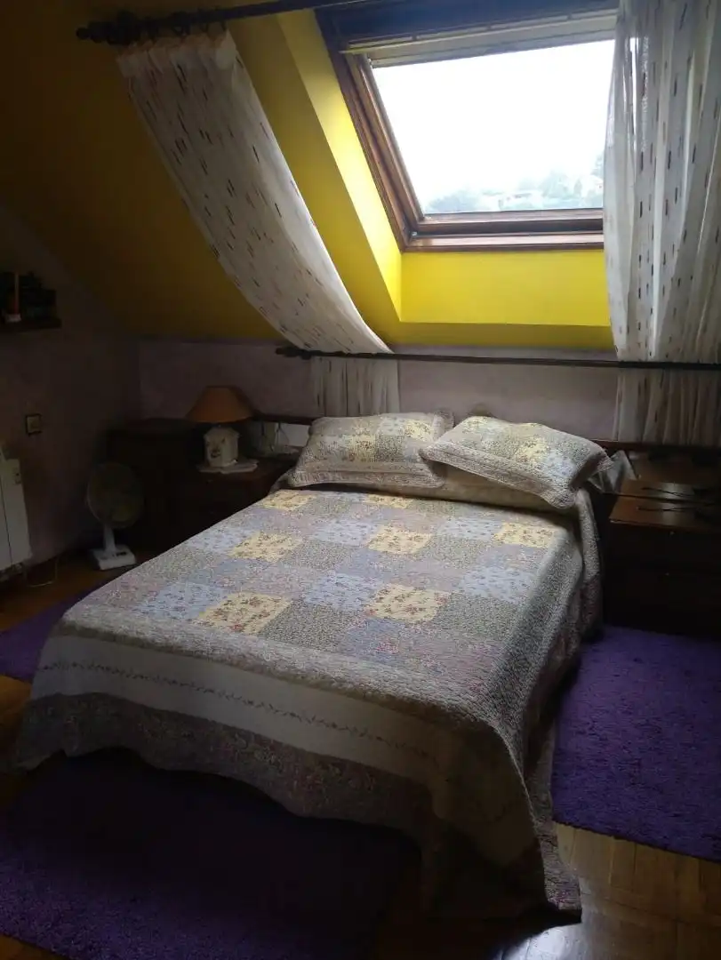 Bedroom of Flat for sale in Langreo  with Parquet flooring, Terrace and Storage room