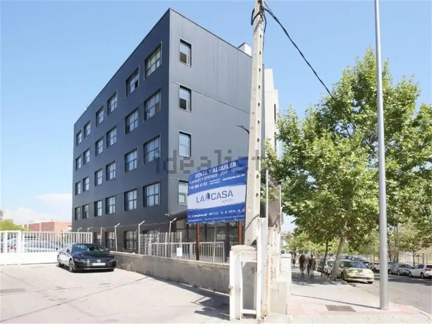 Vista exterior de Oficina en venda en Madrid