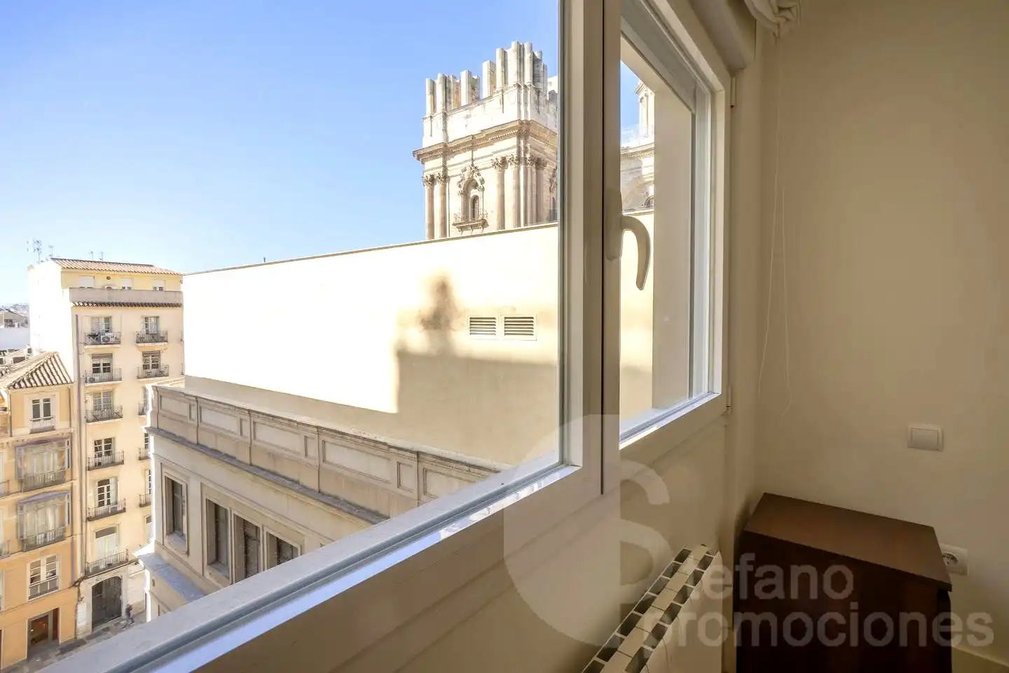 Vista exterior de Ático de alquiler en Málaga con Aire acondicionado, Calefacción y Parquet