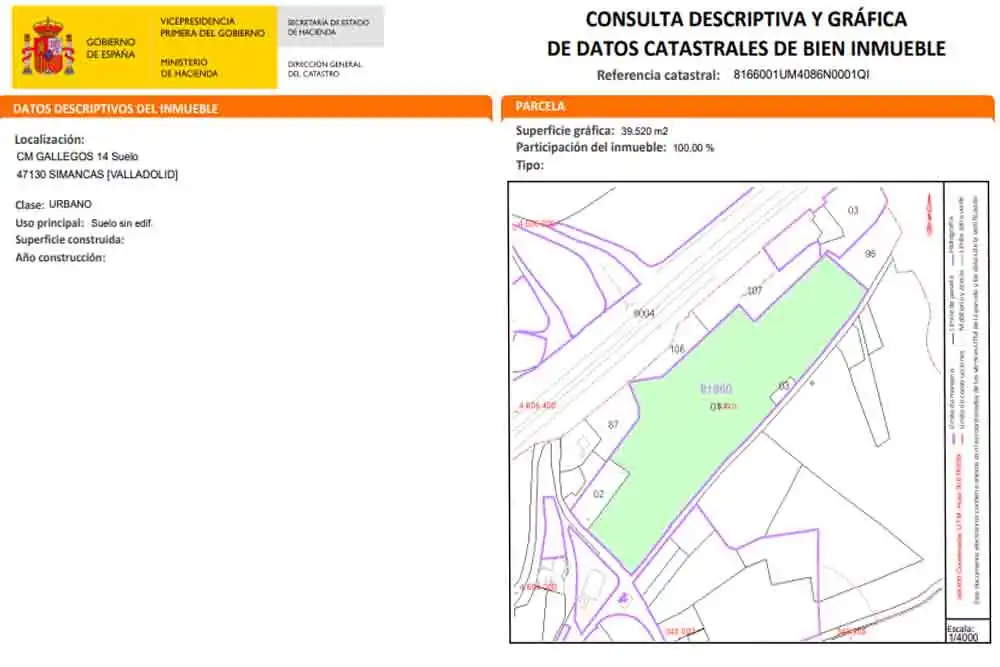 Terreno residencial en venta en Simancas, imagen 6
