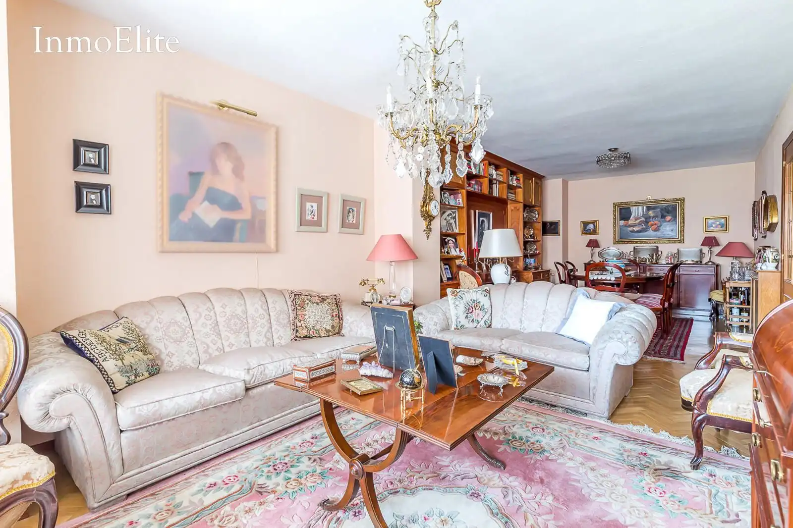 Sala de estar de Piso en venta en Madrid con Aire acondicionado, Calefacción y Parquet