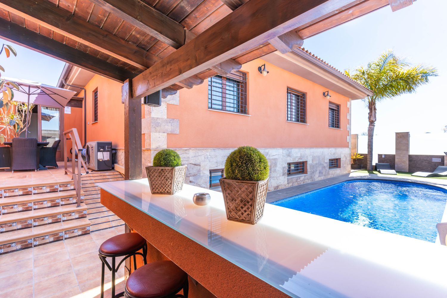 Exterior view of House or chalet for sale in Pulpí  with Air Conditioner and Heating