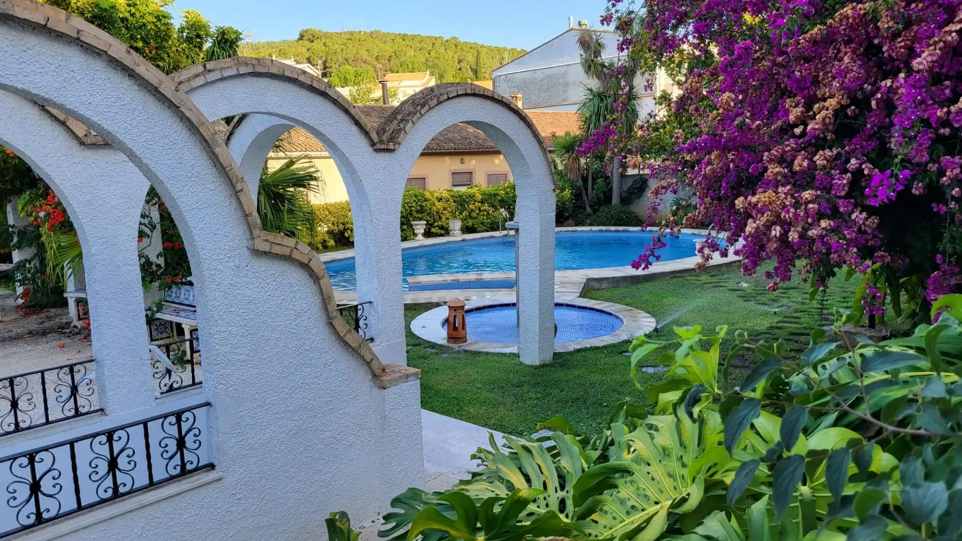 Piscina de Casa o xalet en venda en Atzeneta d'Albaida amb Terrassa, Traster i Piscina