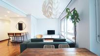 Living room of Flat for sale in Donostia - San Sebastián   with Heating, Parquet flooring and Furnished