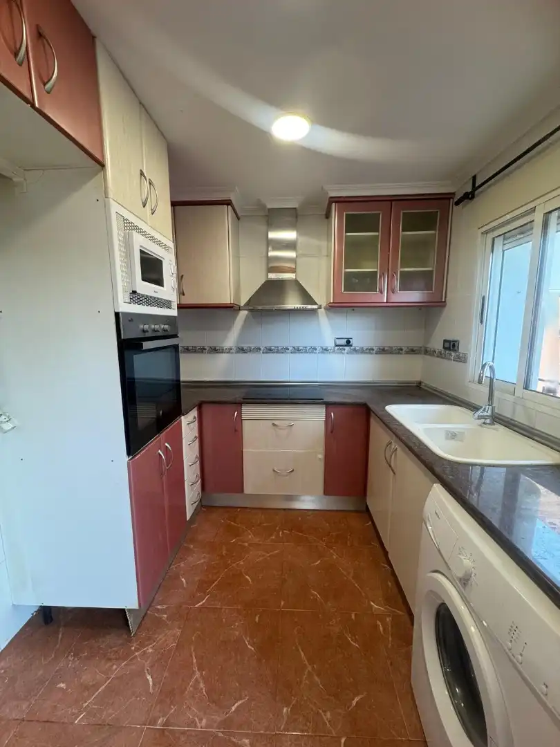 Küche von Wohnung zur Miete in Quart de Poblet mit Balkon