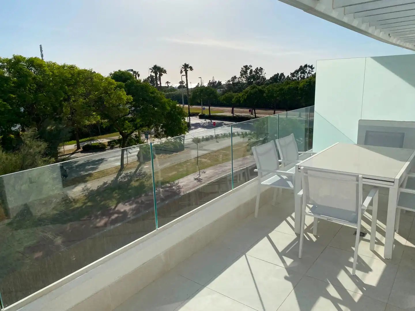 Terrassa de Àtic de lloguer en Chipiona amb Aire condicionat, Terrassa i Piscina