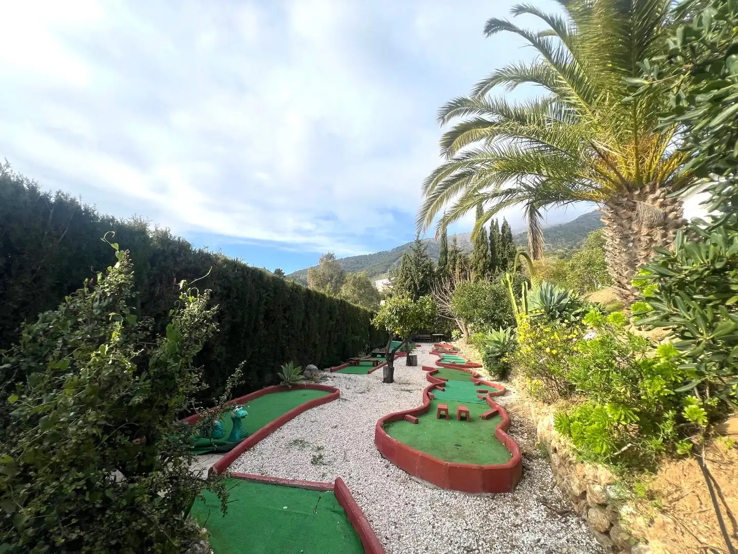 Garden of Houses for rent in Mijas  with Private garden, Terrace and Swimming Pool