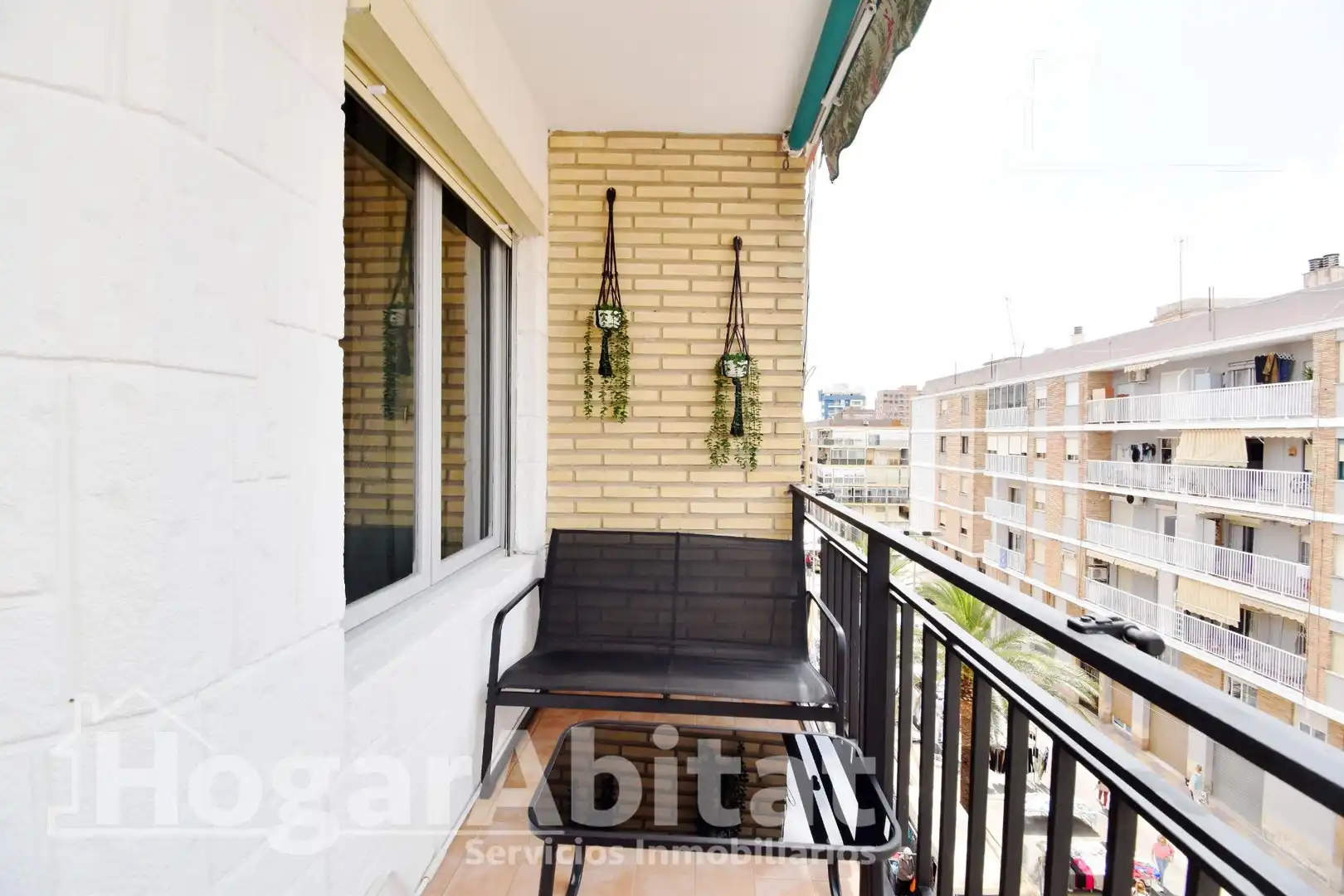 Balcony of Flat for sale in Cullera  with Air Conditioner, Terrace and Furnished