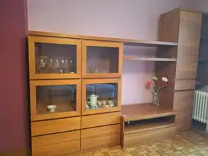Wohnzimmer von Wohnung zur Miete in Burgos mit Heizung, Parkett und Terrasse