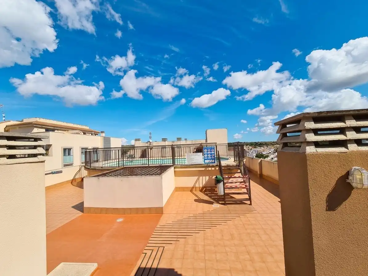 Terrassa de Apartament en venda en Murcia