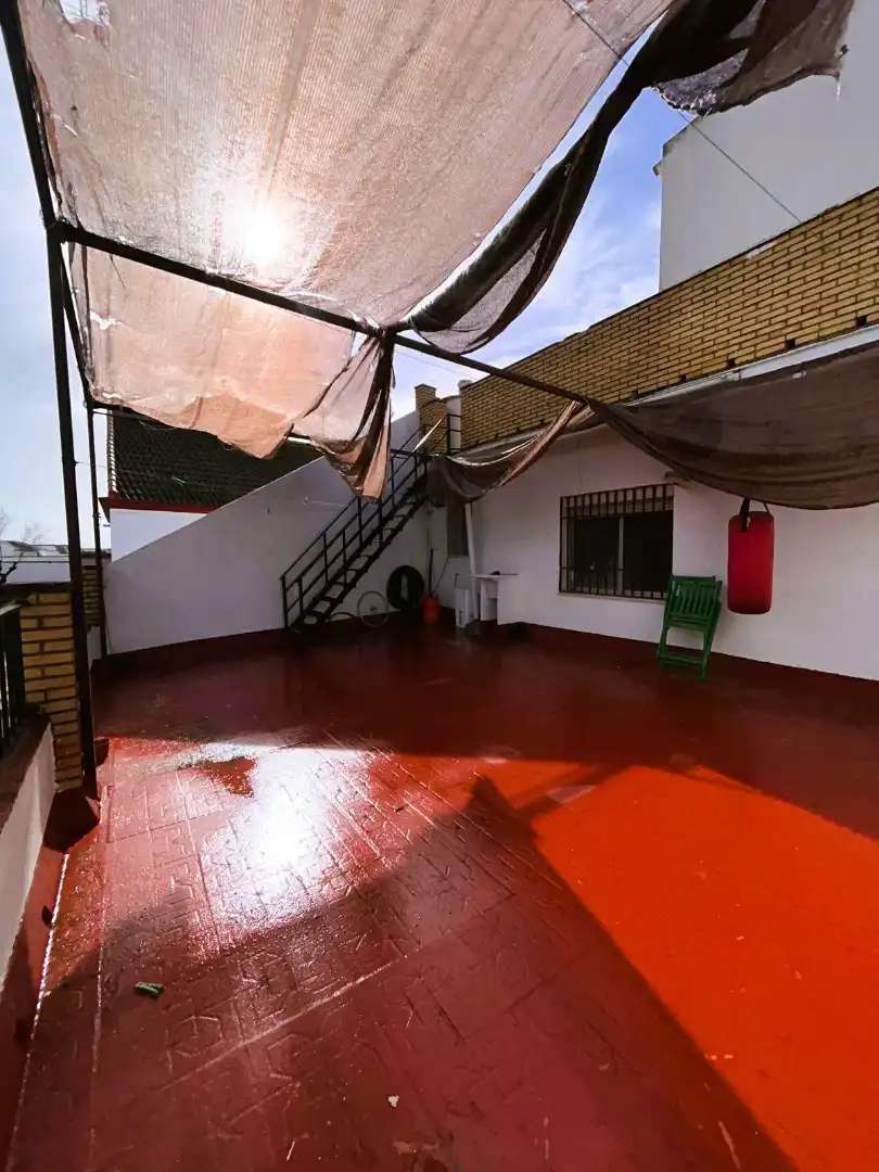 Terrace of Detached homes for sale in Umbrete  with Air Conditioner, Terrace and Storage room
