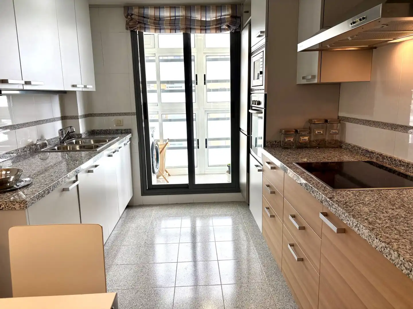 Kitchen of Flat for rent in Castellón de la Plana / Castelló de la Plana  with Air Conditioner, Heating and Terrace