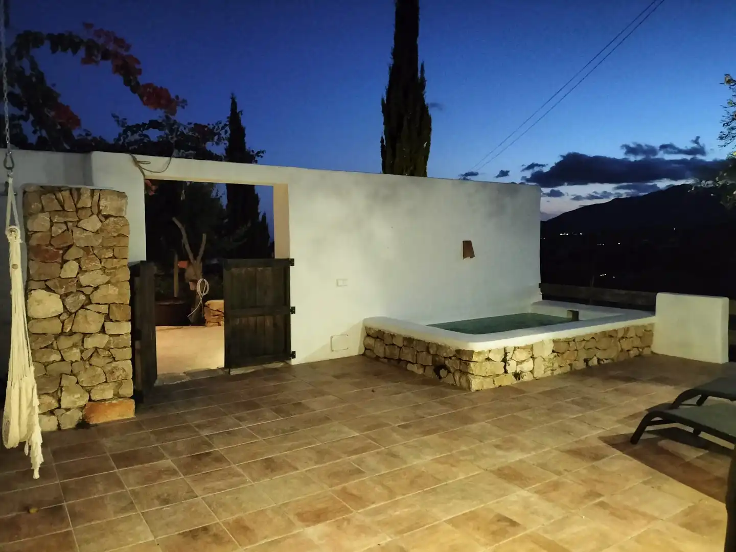Terrasse von Country house zur Miete in Benissa mit Terrasse und Schwimmbad