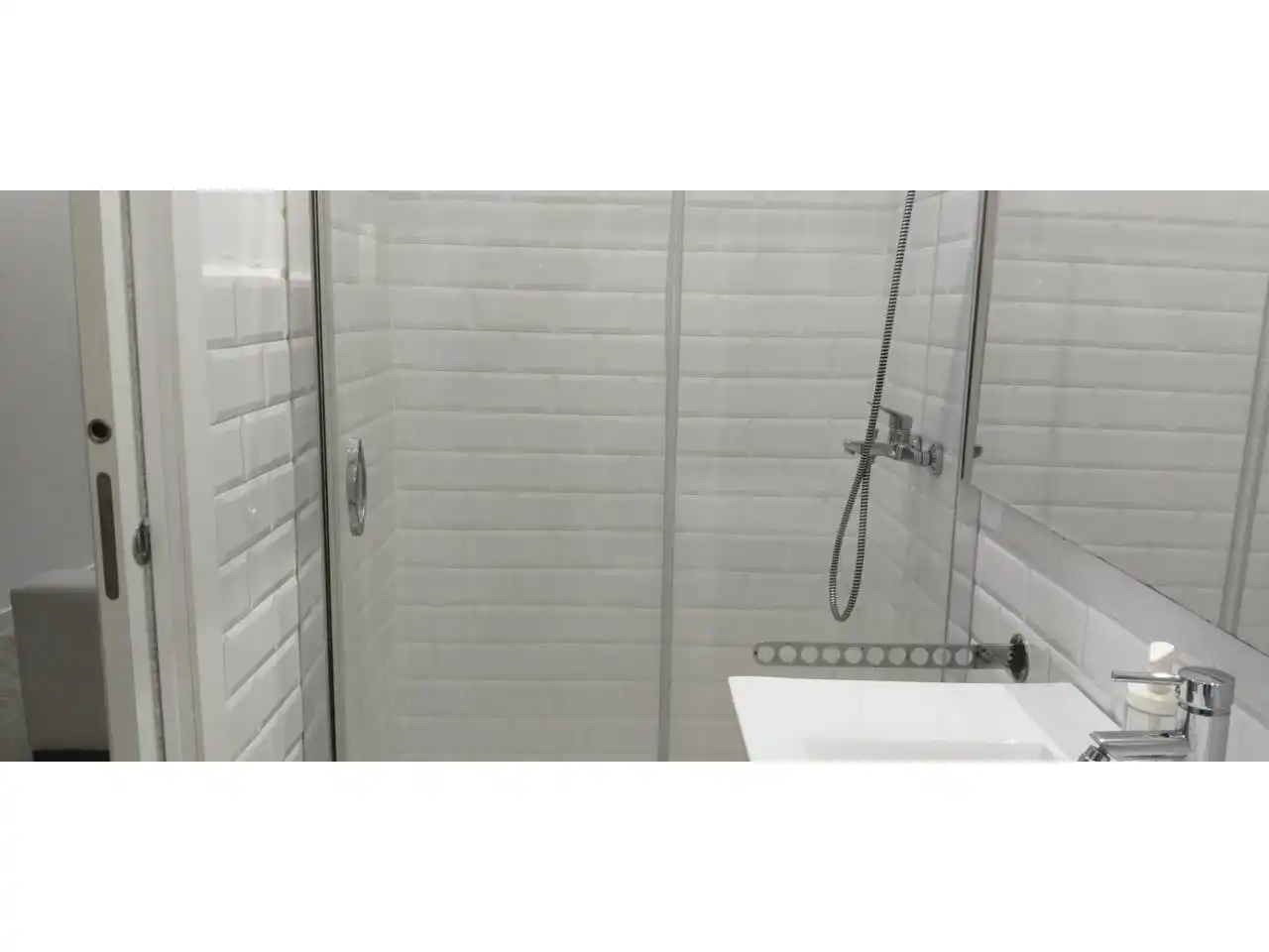 Badezimmer von Loft zur Miete in Valencia mit Klimaanlage und Möbliert