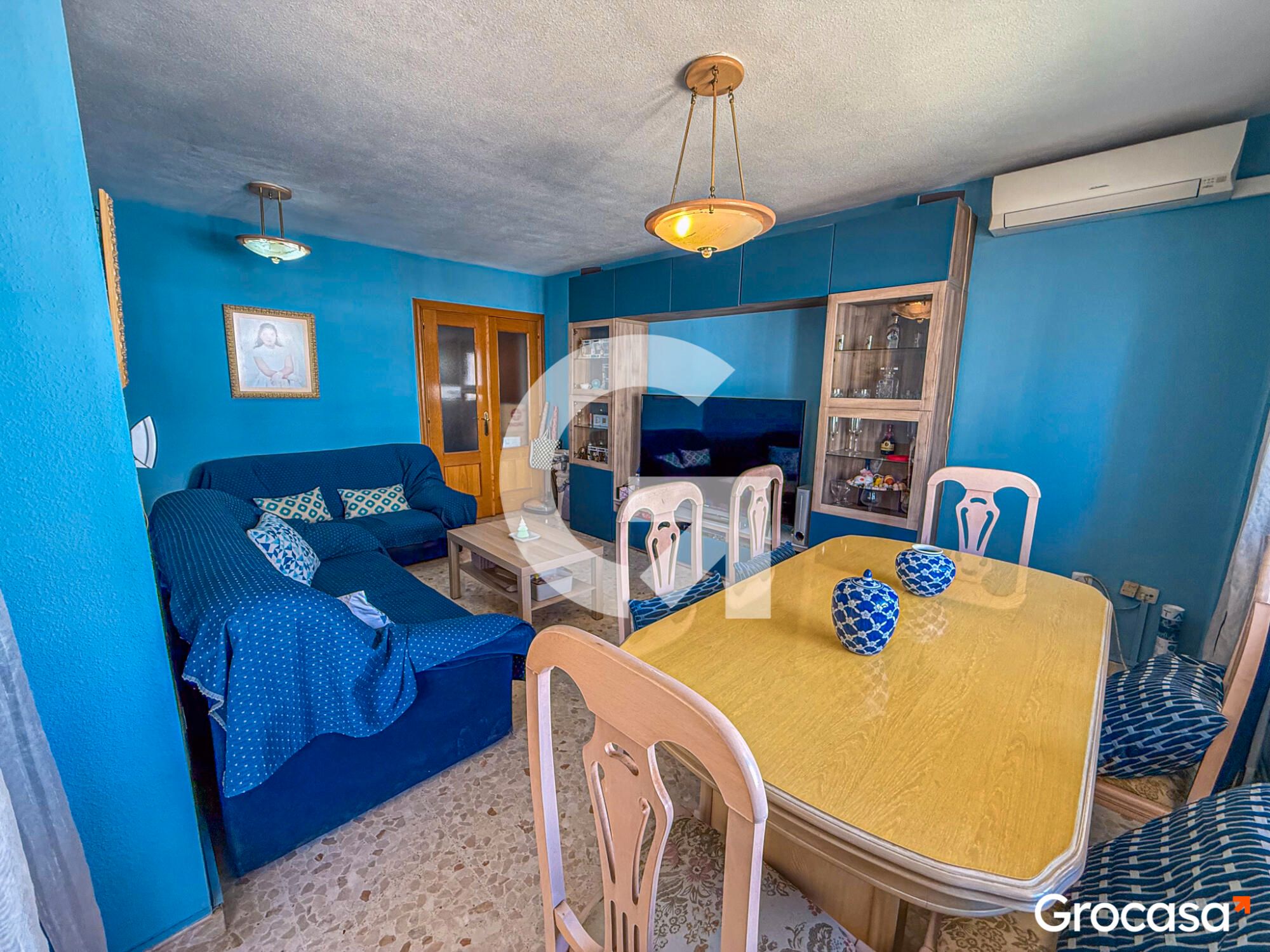 Living room of Flat for sale in Vélez-Málaga  with Air Conditioner, Heating and Terrace