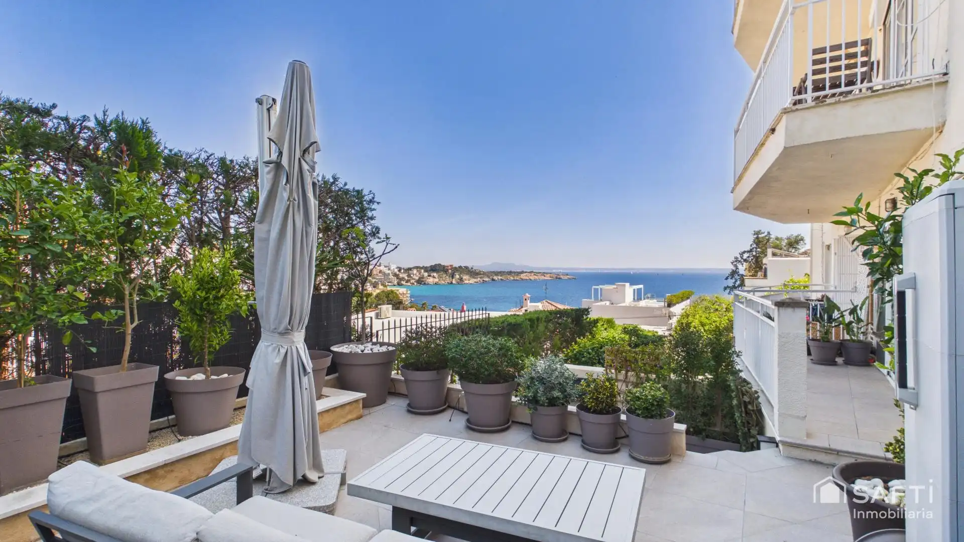 Terrasse von Wohnungen zum Verkauf in  Palma de Mallorca mit Heizung